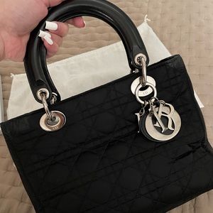Lady dior 2 way Nylon medium
